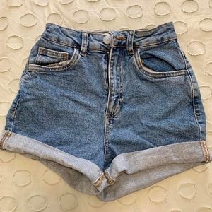 Cotton on high rise stretch shorts